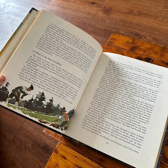 Vintage 1967 Enchantment of American 2 Book Bundle New Hampshire & Massachusetts - Picture 10 of 12